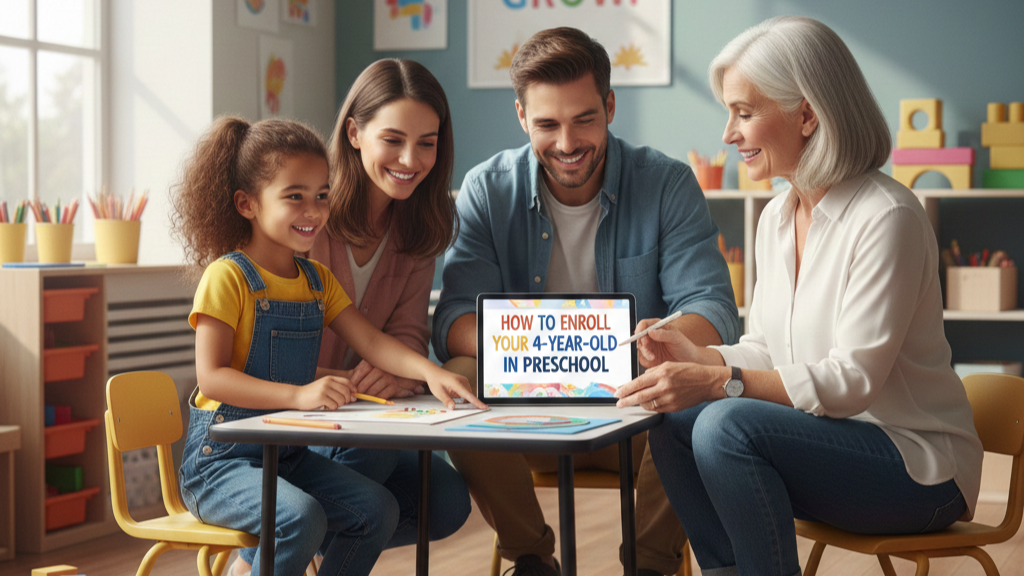 How to Enroll a 4 Year Old in Preschool