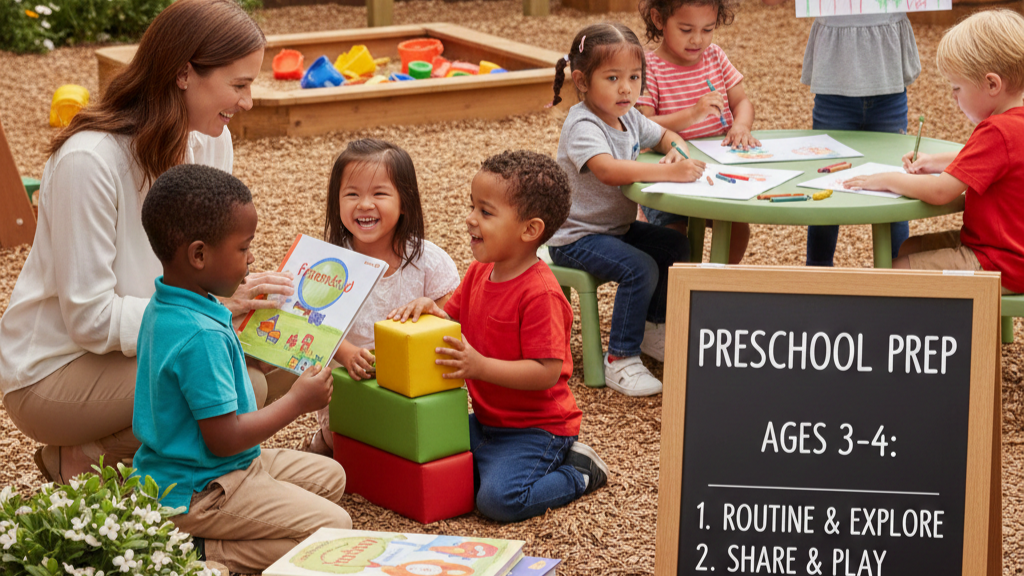 How to Prepare a 3 Year Old for Preschool