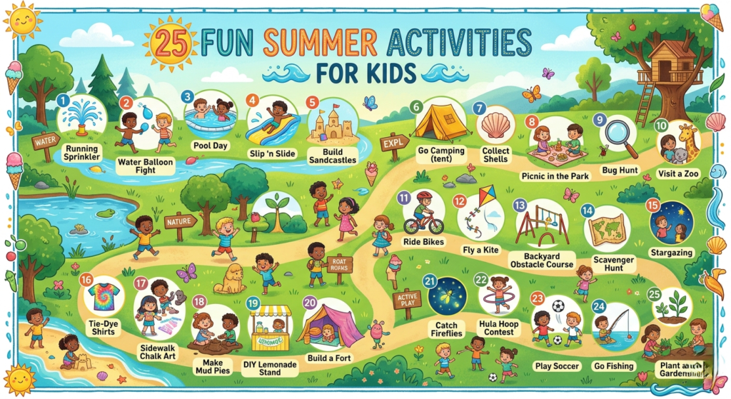 25 Fun Summer Activities for Kids