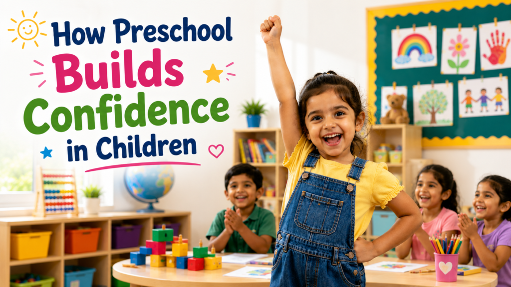 How Preschool Builds Confidence in Children