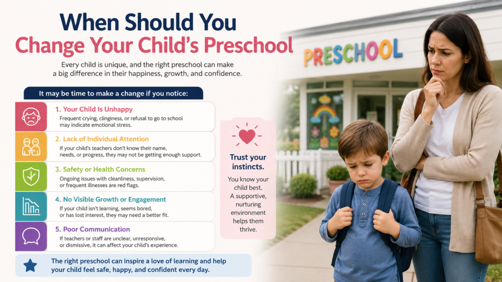 When Should You Change Your Child's Preschool