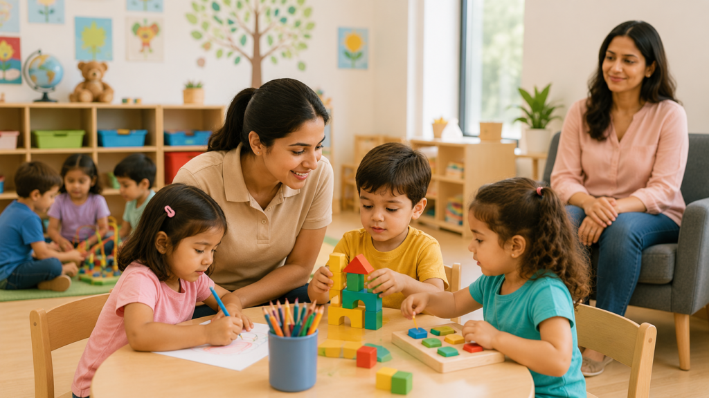 How Teachers Observe Children During a Trial Class