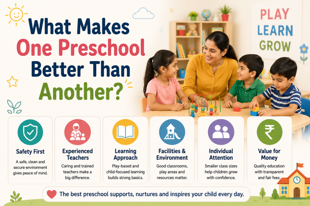 What Makes One Preschool Better Than Another What Makes One Preschool Better Than Another