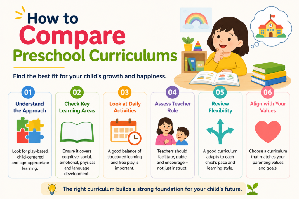 How to Compare Preschool Curriculums How to Compare Preschool Curriculums