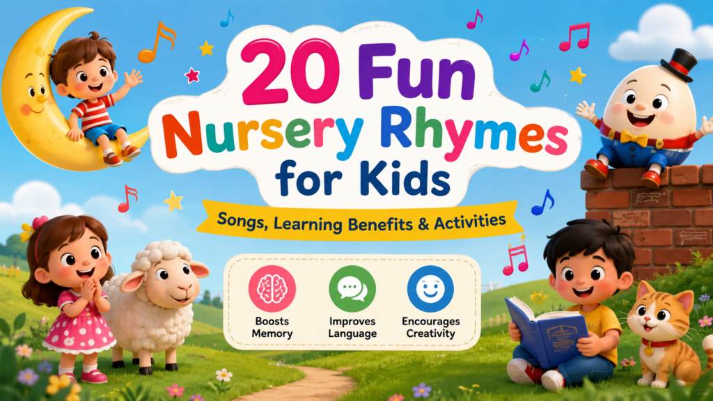 20 Fun Nursery Rhymes for Kids
