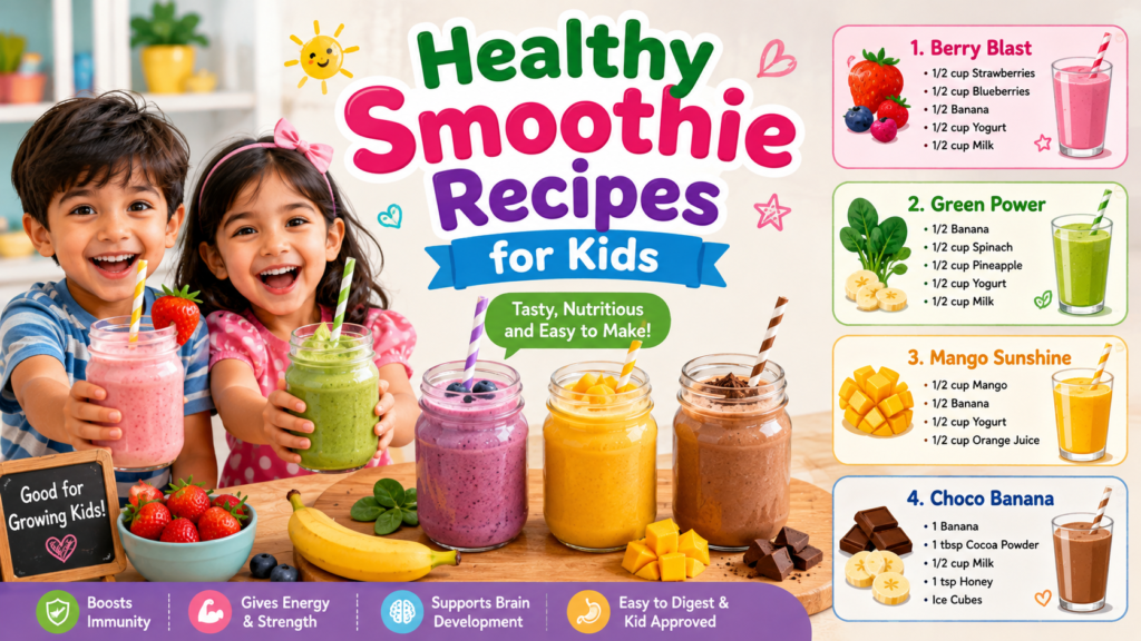 Healthy Smoothie Recipes for Kids