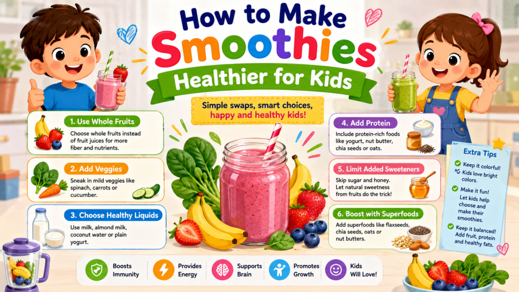 How to Make Smoothies Healthier for Kids How to Make Smoothies Healthier for Kids