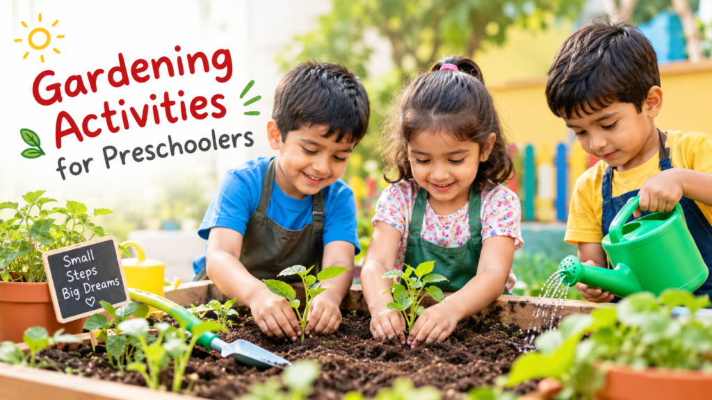 Gardening Activities for Preschoolers